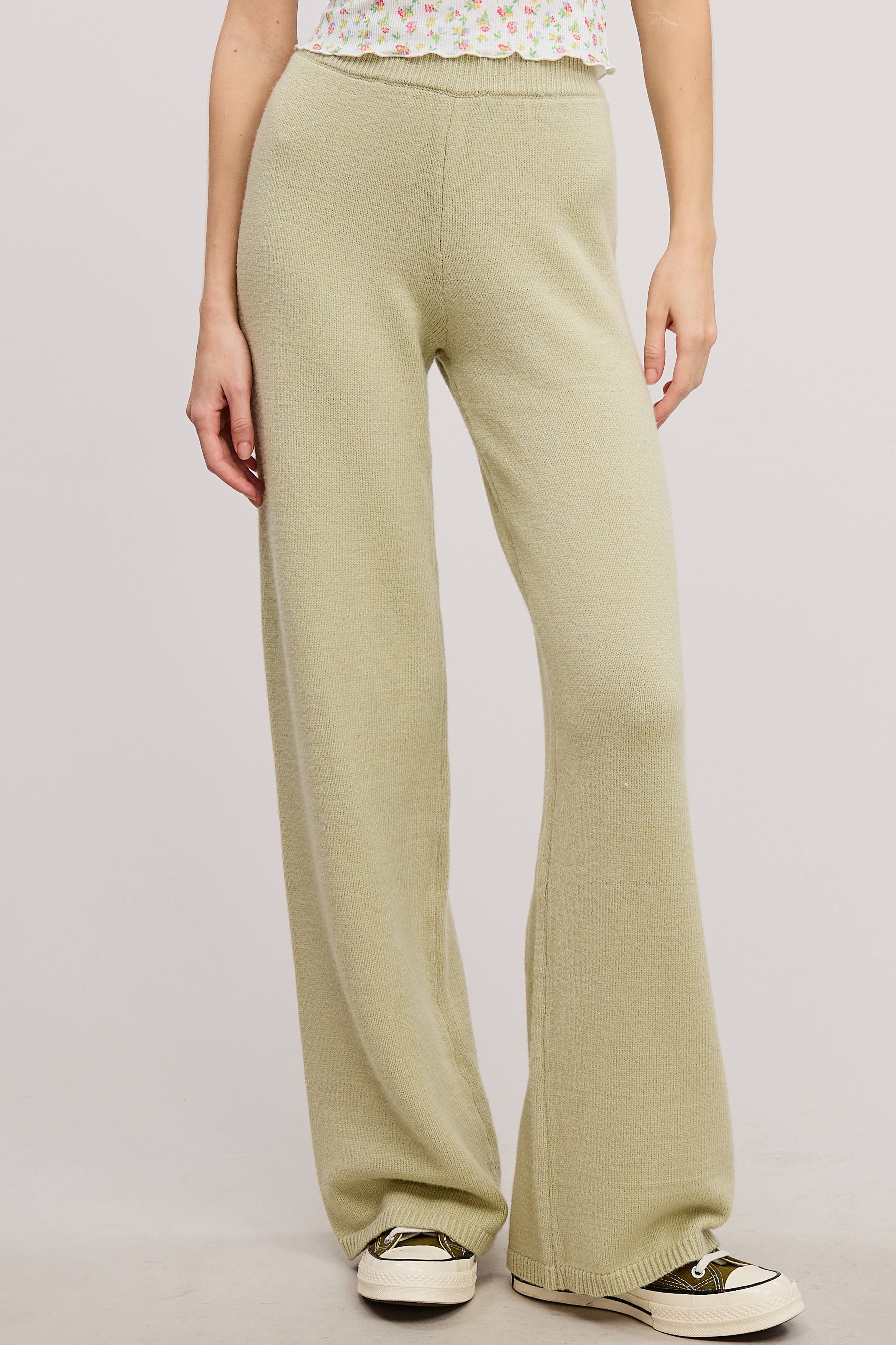 Mimosa - Wholesale Lounge Set - Women's - Tie Knit Cardigan and Pants Matching Set2