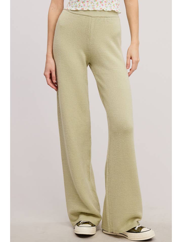 Mimosa - Wholesale Lounge Set - Women's - Tie Knit Cardigan and Pants Matching Set2