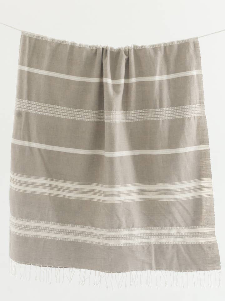 Aden Cotton Bath Towel | Handwoven in Ethiopia for wholesale by Creative Women