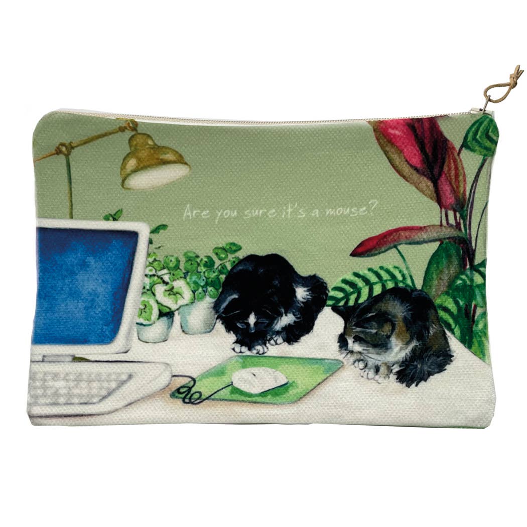 The Little Dog Laughed – wholesale Coin purse – Women’s – Cats Zip Purse | Artist Anna Danielle0