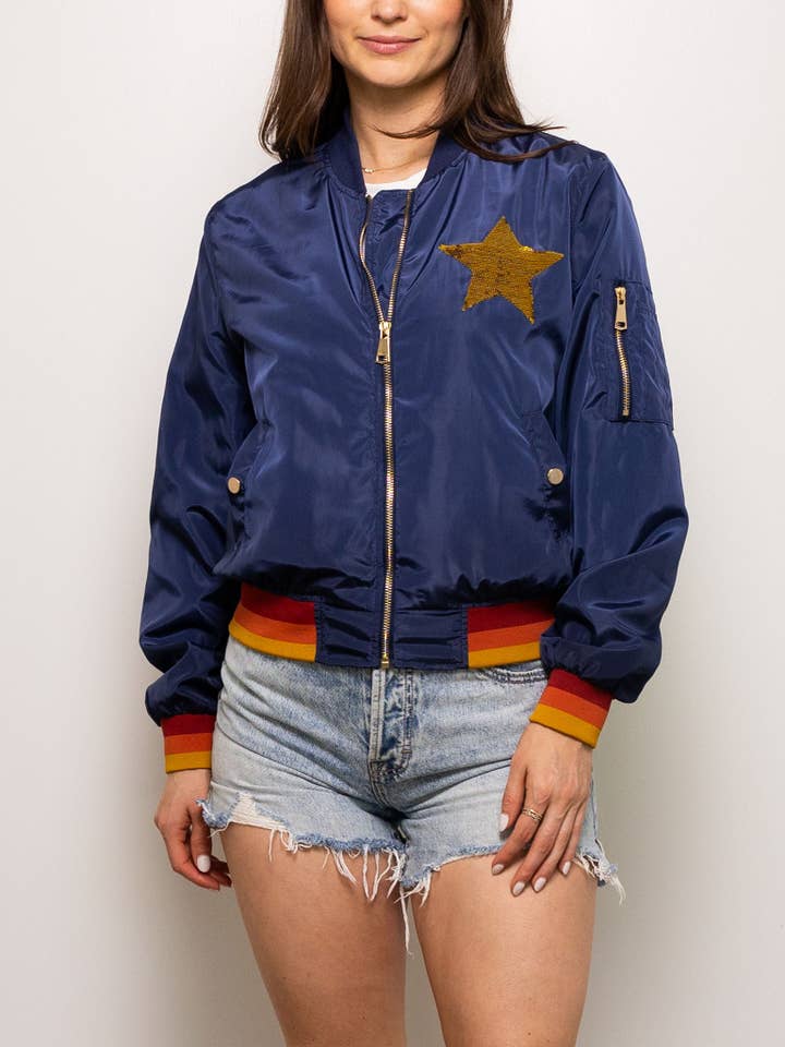 HTOWN BOMBER JACKET for wholesale by Sparkle City