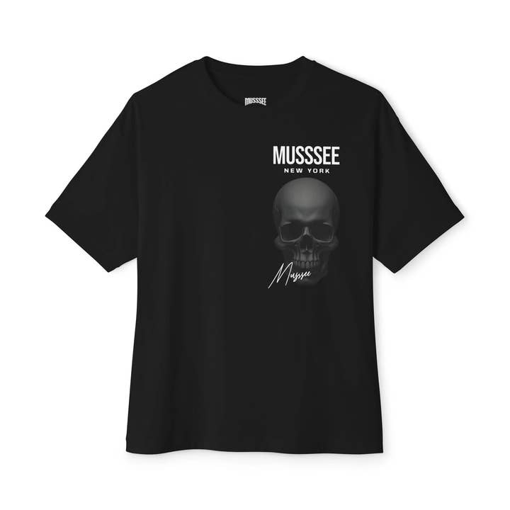 T-shirt à crâne surdimensionné pour la vente par MUSSSEE