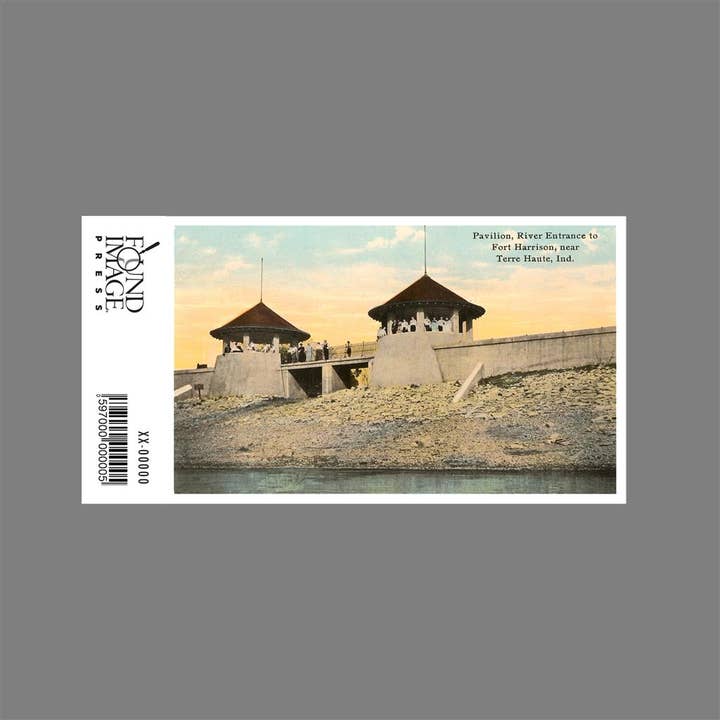 Found Image Press – wholesale Sticker – Sticker IN-49 Ft. Harrison, Terre Haute1