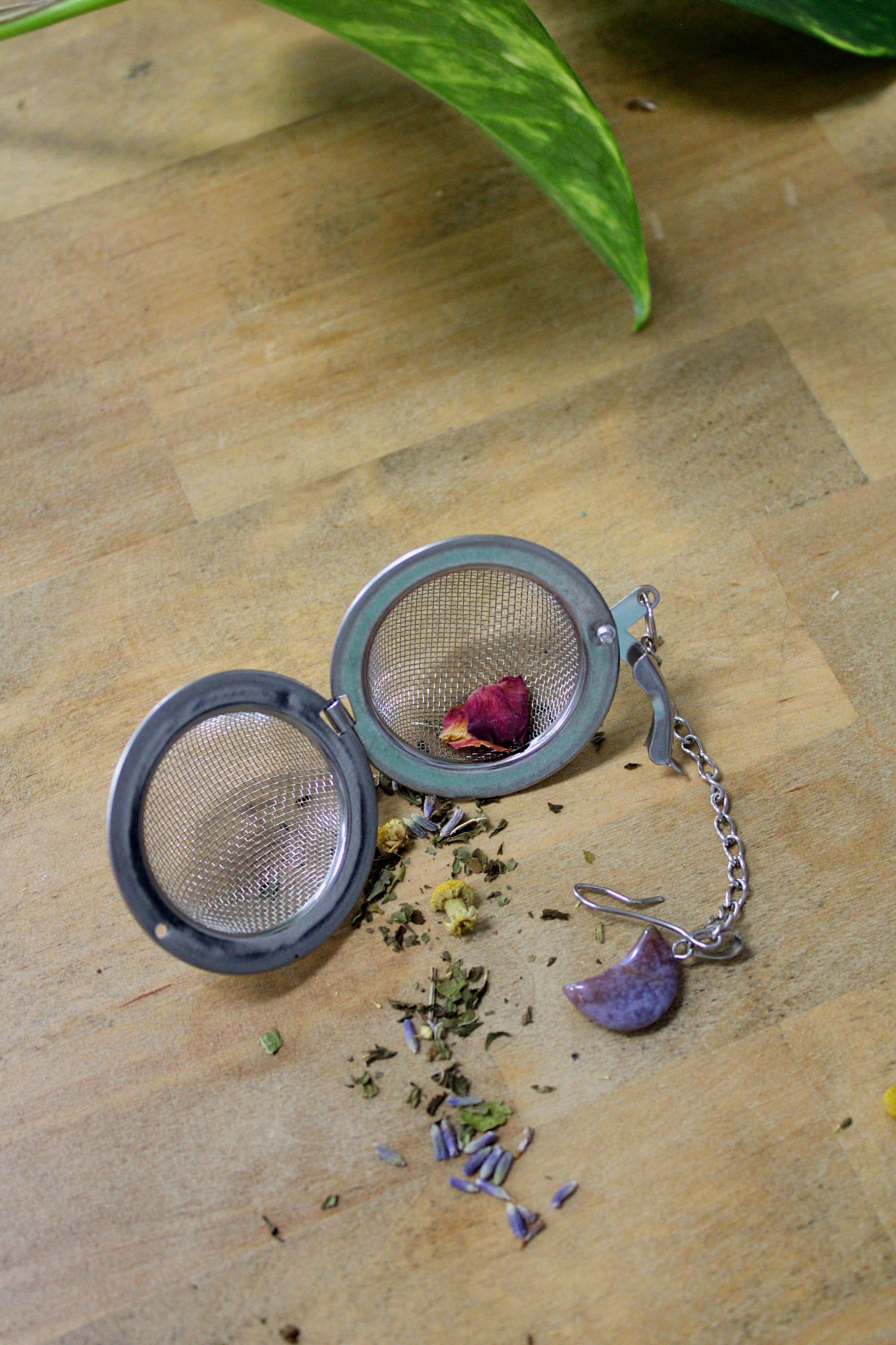 Three Witches Tea Shop – Großhandel Teesieb/-Infuser – Teesieb mit Kristallmond-Motiv, 5 cm1