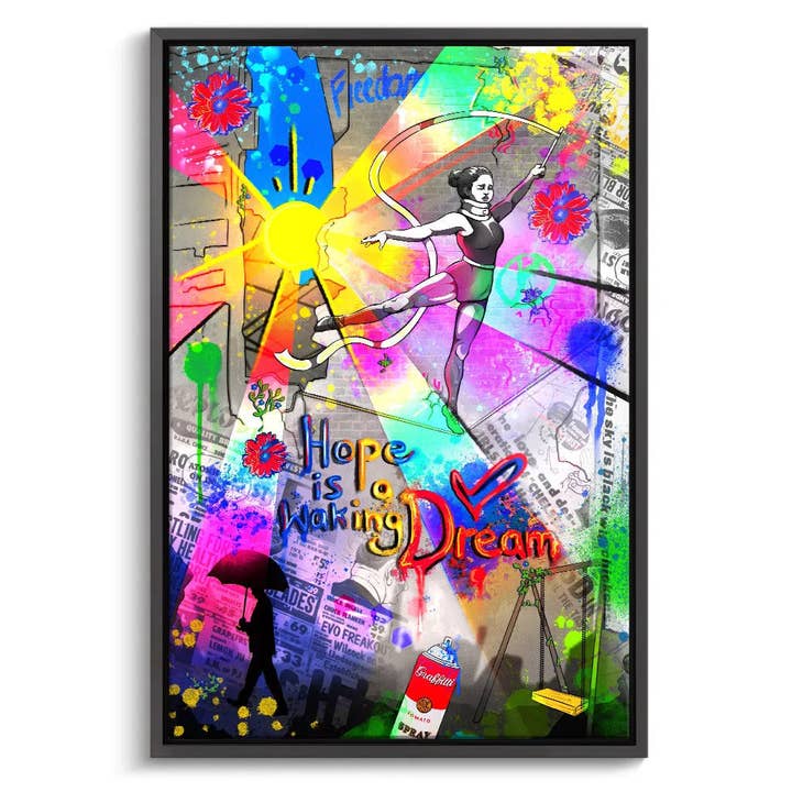 "HÅB ER EN VÅGENDE DRØM" for engroshandel hos Canvarisma