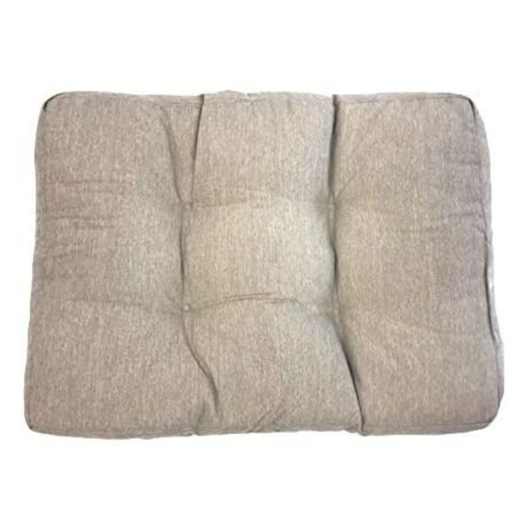 Midlee Designs - Wholesale Pet Bed - Dog - Midlee Grey Tufted Dog Bed1