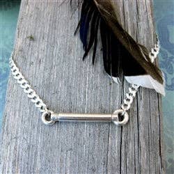 Luxe Design Jewellery - Wholesale Pendant/Charm Necklace - Men's Horizontal Cylinder Urn Necklace for Cremation Ashes