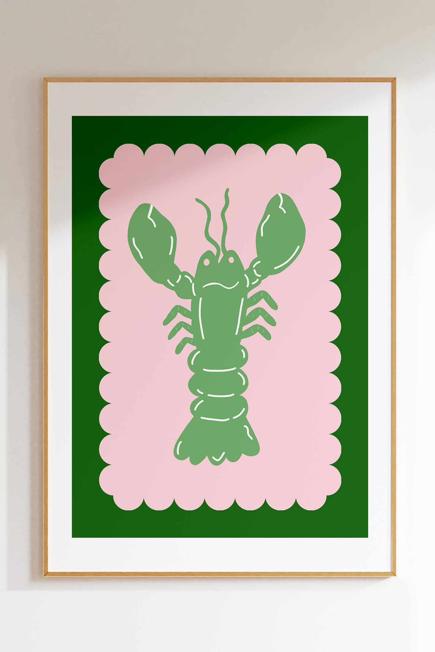 Maddison Ball Creative - Wholesale Art Print - Lobster Scallop (More Colours)1