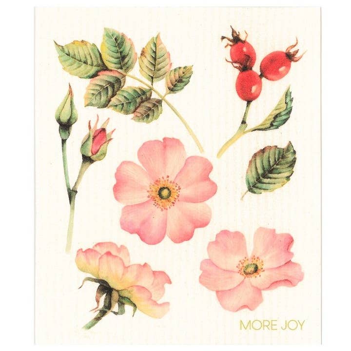 Geschirrtuch mit Rosenmotiv für den Großhandel von More Joy Home