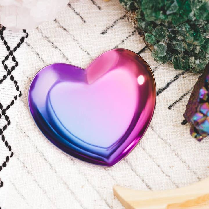 Salt and Sparkle – Großhandel Schmuckschalen – Shit Just Got Schmuck-Ringschale in Herzform