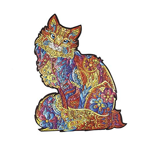 The Tender Cat - CREATIVE PUZZLE for wholesale by HARMANDI
