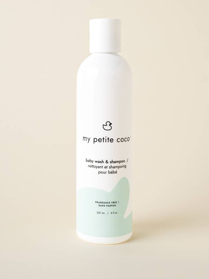 Baby Wash + Shampoo – Gentle, Sulfate-Free Cleanser for wholesale by My Petite Coco