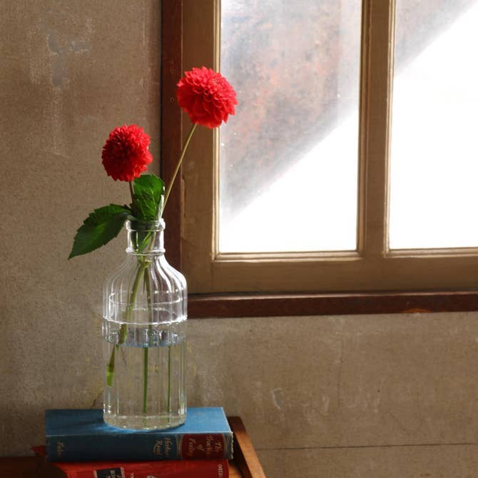 Time Concept - Wholesale Vase - Metropolitan Elegance Ribbed Glass Flower Vase31