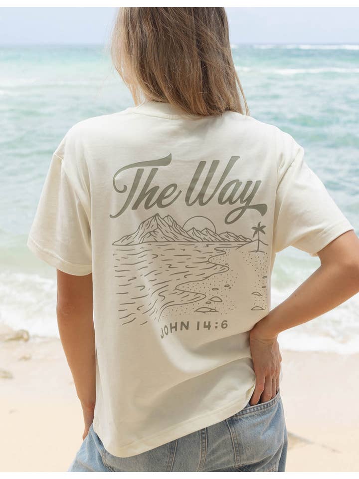 Elevated Faith - Wholesale Screen Printed T-Shirt - Women's - The Way Unisex Tee