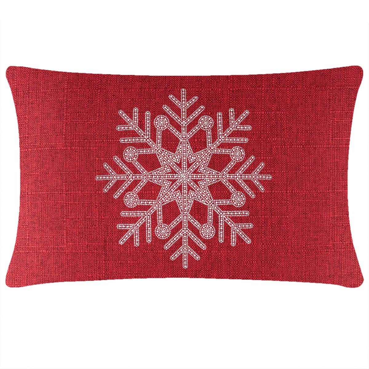 Sparkles Home - Wholesale Throw/Decorative Pillow - Rhinestone Snowflake Pillow15