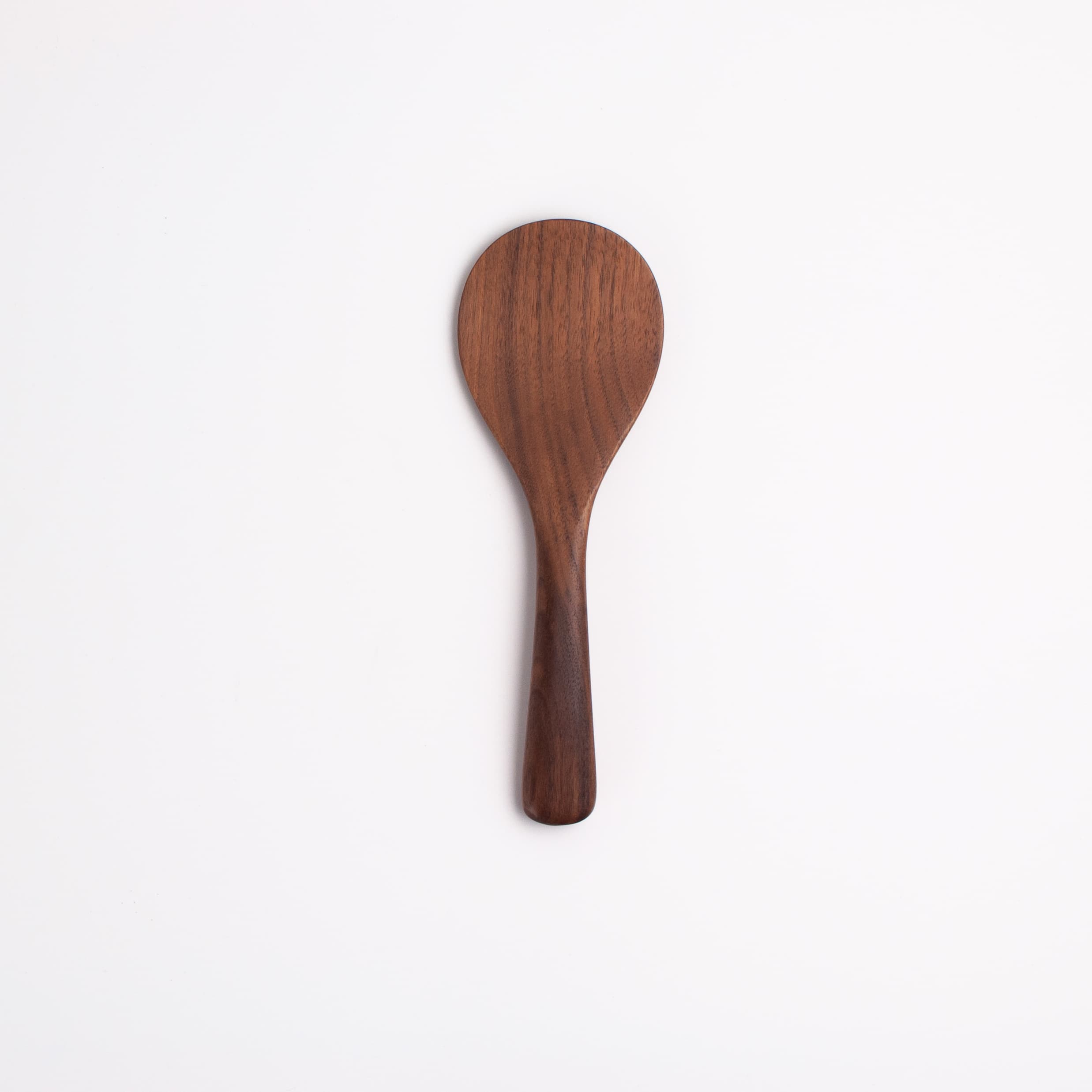 JBrody & Co. USA - Wholesale Kitchen Tool/Gadget - 8" Walnut Wood Rice Paddle - Kitchen Serving Utensil