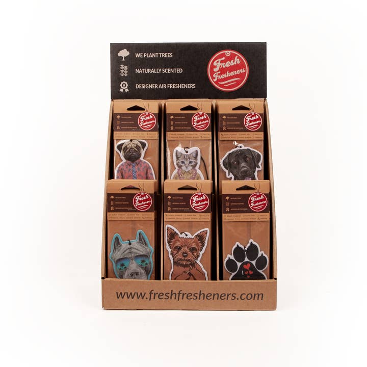 Fresh Fresheners - Vente Présentoir – maison et déco - Présentoir de comptoir gratuit avec l'achat de 72 unités.5