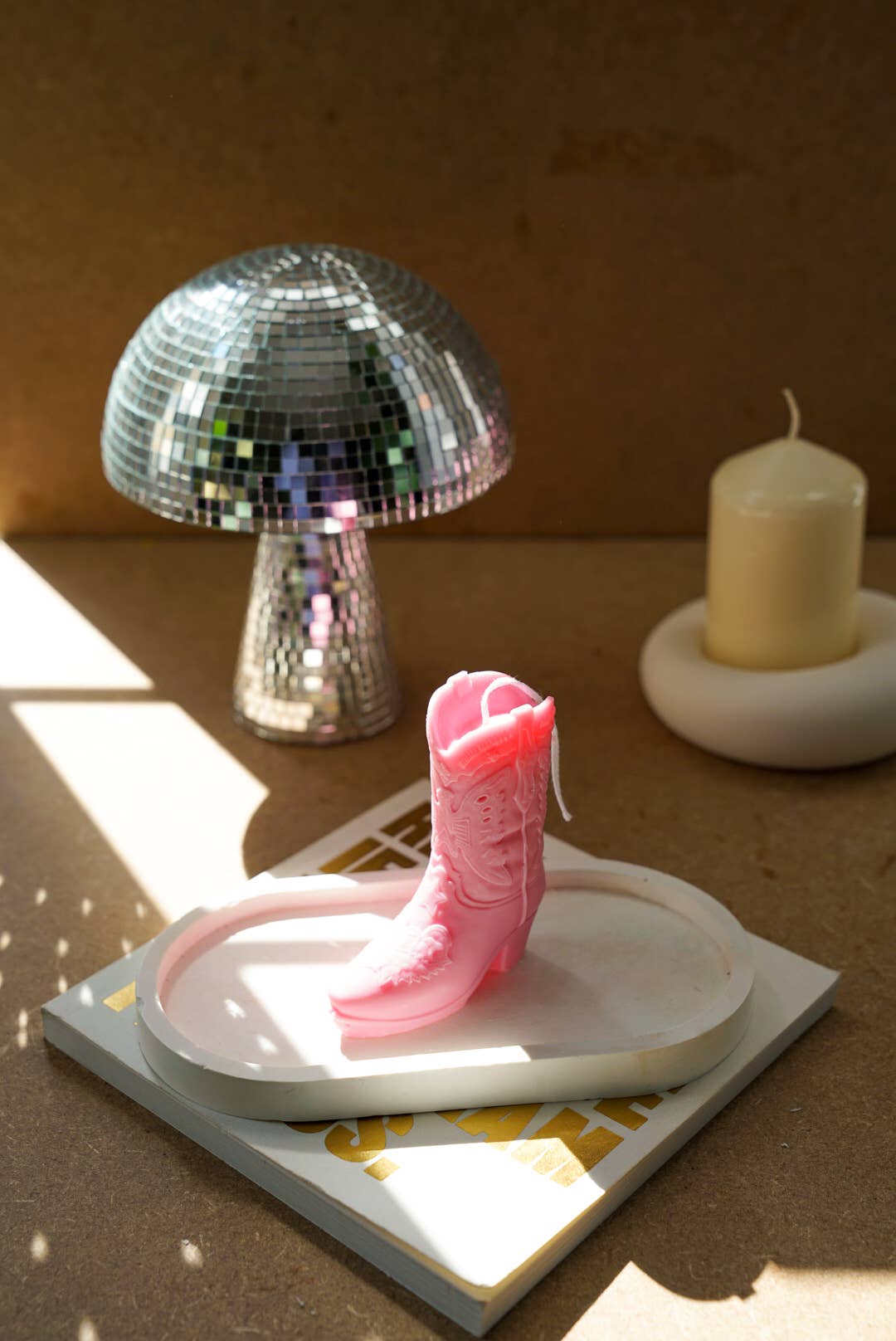 Gokican – Großhandel Geschenkkerze – Handgemachte Cowboystiefel-Sojawachskerze | Western Home Decor2