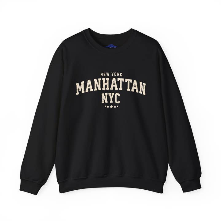 Manhattan New York Sweatshirt, NYC Trendy Sweatshirts for wholesale by Victorholistics