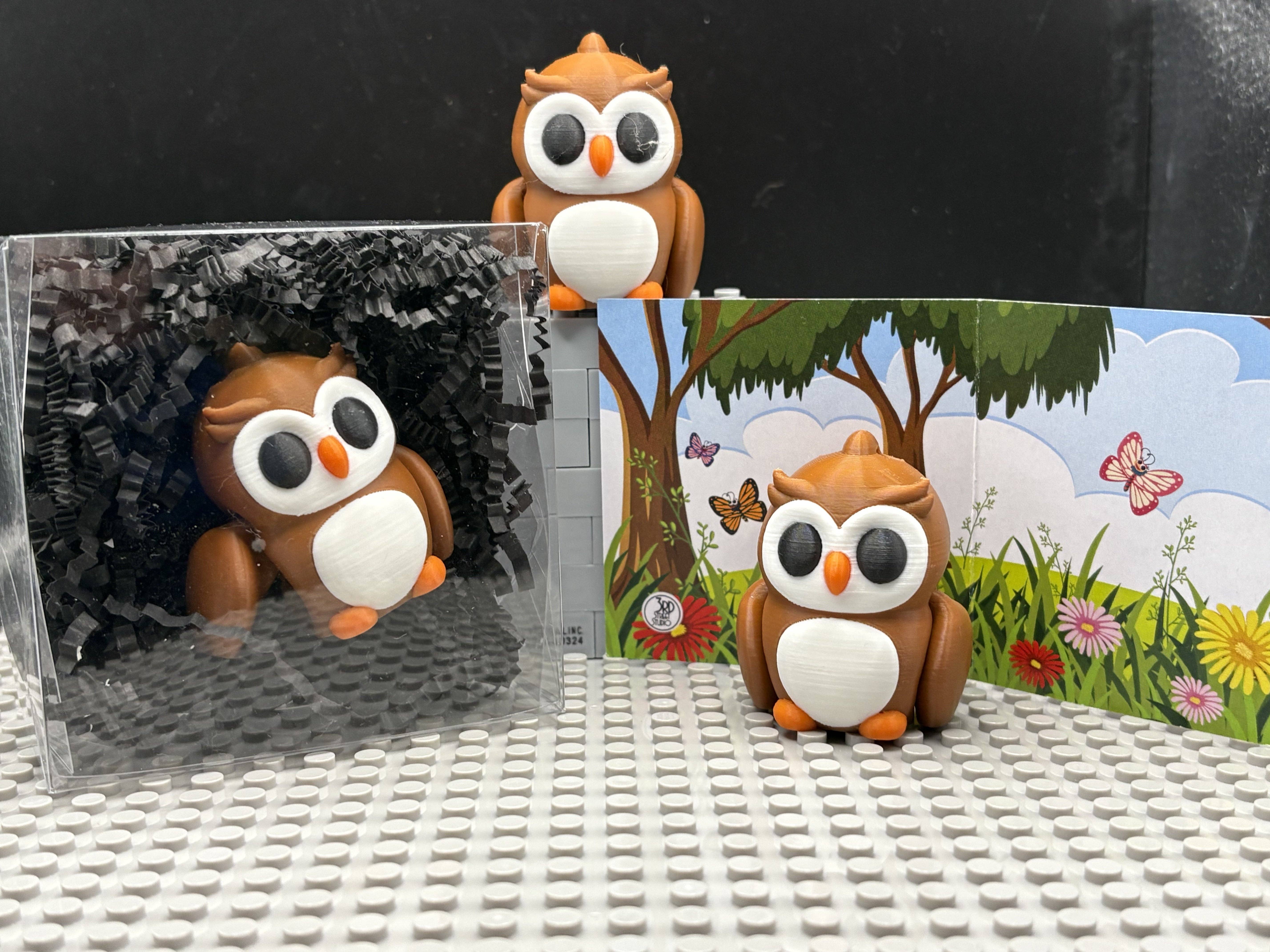 Third St. Studio - Wholesale Fidget Toy - Kids - Owl3