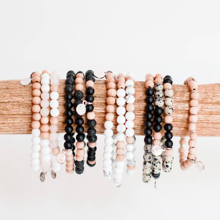 Mini Diffuser Bracelet 6mm Collection for wholesale by You Can Call Me YOKO LLC