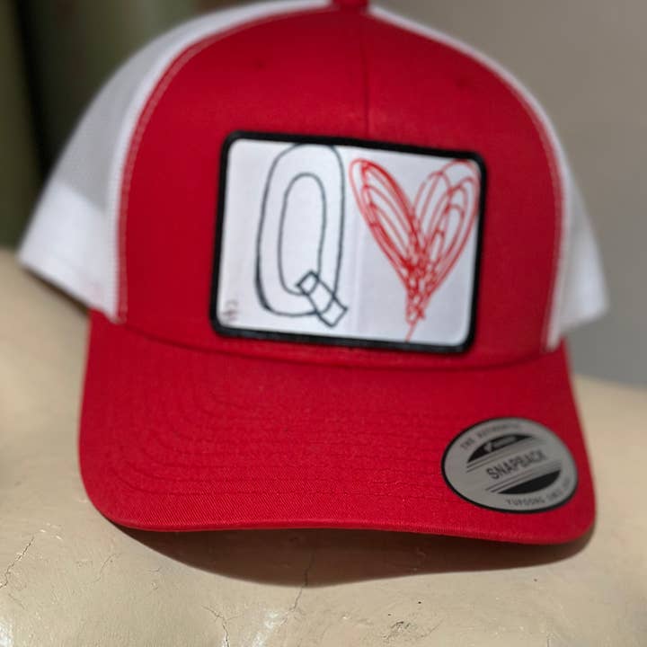 Crooked Halo - Wholesale Trucker Hat - Women's - Queen of Hearts Hat (Multi Color Options)