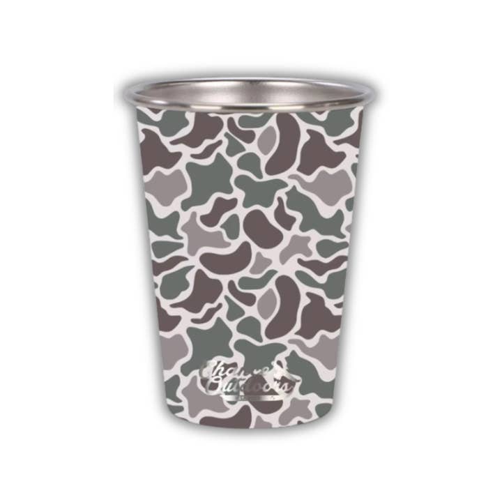 Chance Outdoors - Wholesale Insulated Mug/Tumbler - Old School Camo Stainless Steel Cup0