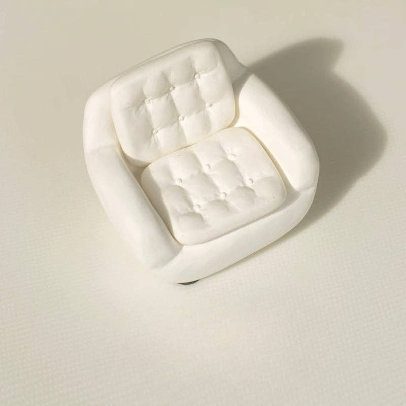 Gohobi （We cover U.S. import duties） - Vendita all'ingrosso Decorazioni da tavolo - Gohobi x Little Diary Divano in Ceramica Fatto a Mano0