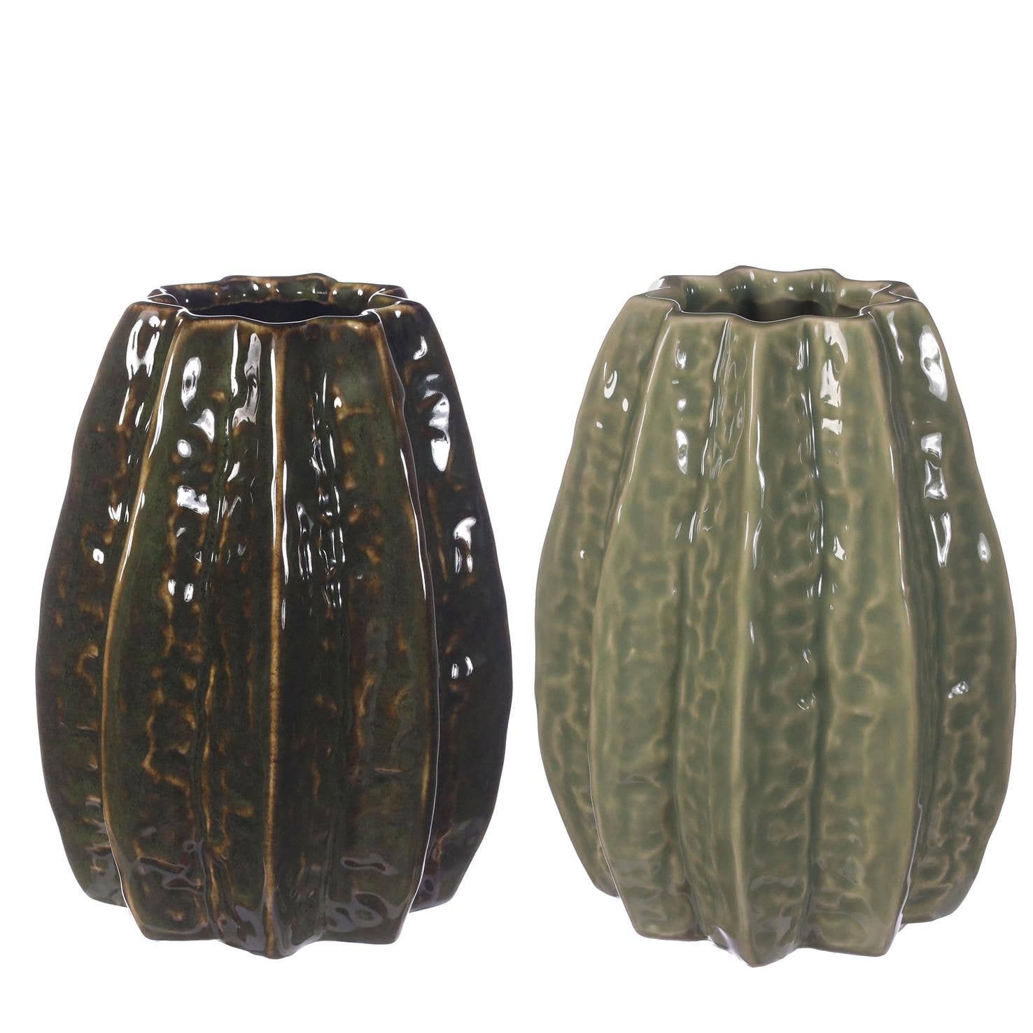 DRYdecorations - Wholesale Vase - Cambola Vase - groen  h.15 2