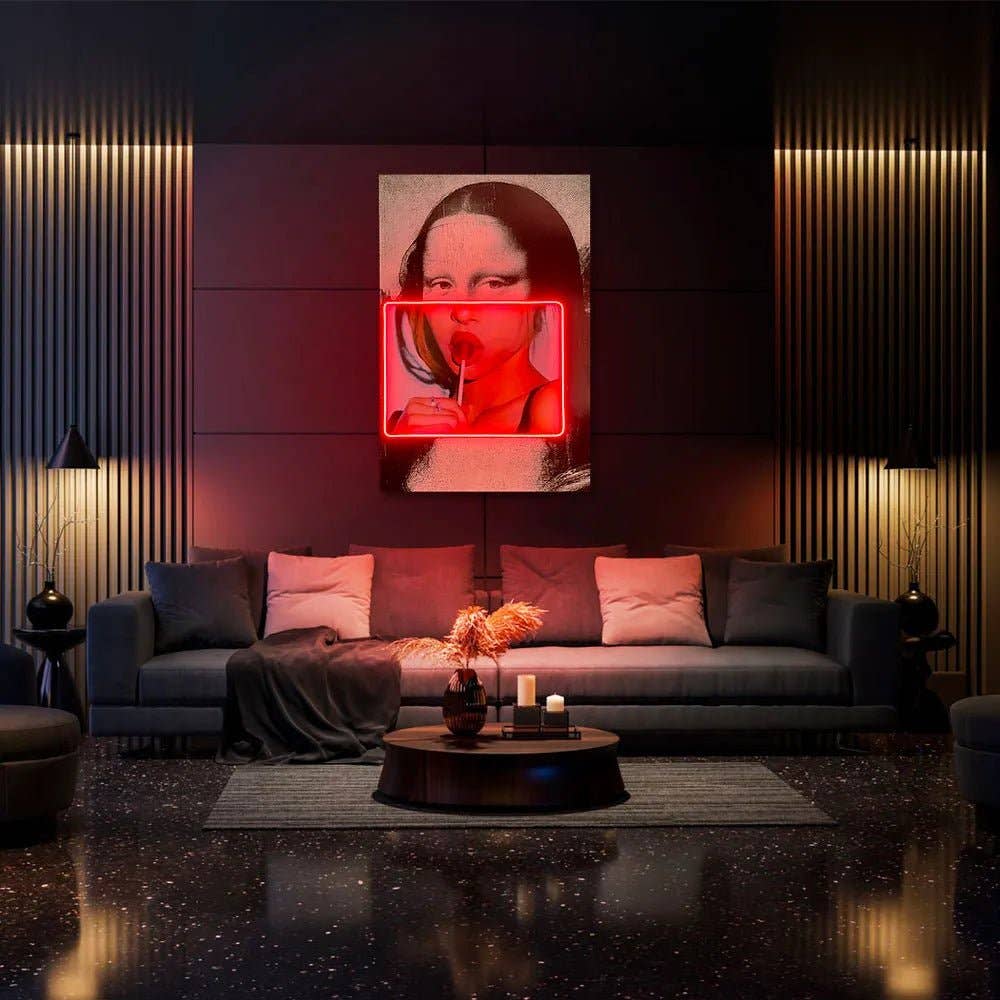 LEDMansion - Wholesale Art Print - Gioconda Lollipop | Led Wall Art3