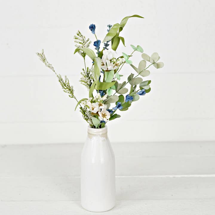 Holiday Depot Inc. - Wholesale Artificial Flowers - 35475- 16in Bush-Lakeside Garden