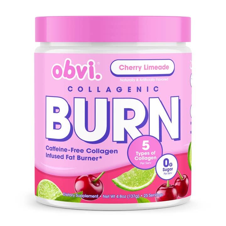 Obvi Collagenic Burn Powder-Cherry Limeade for wholesale by Obvi