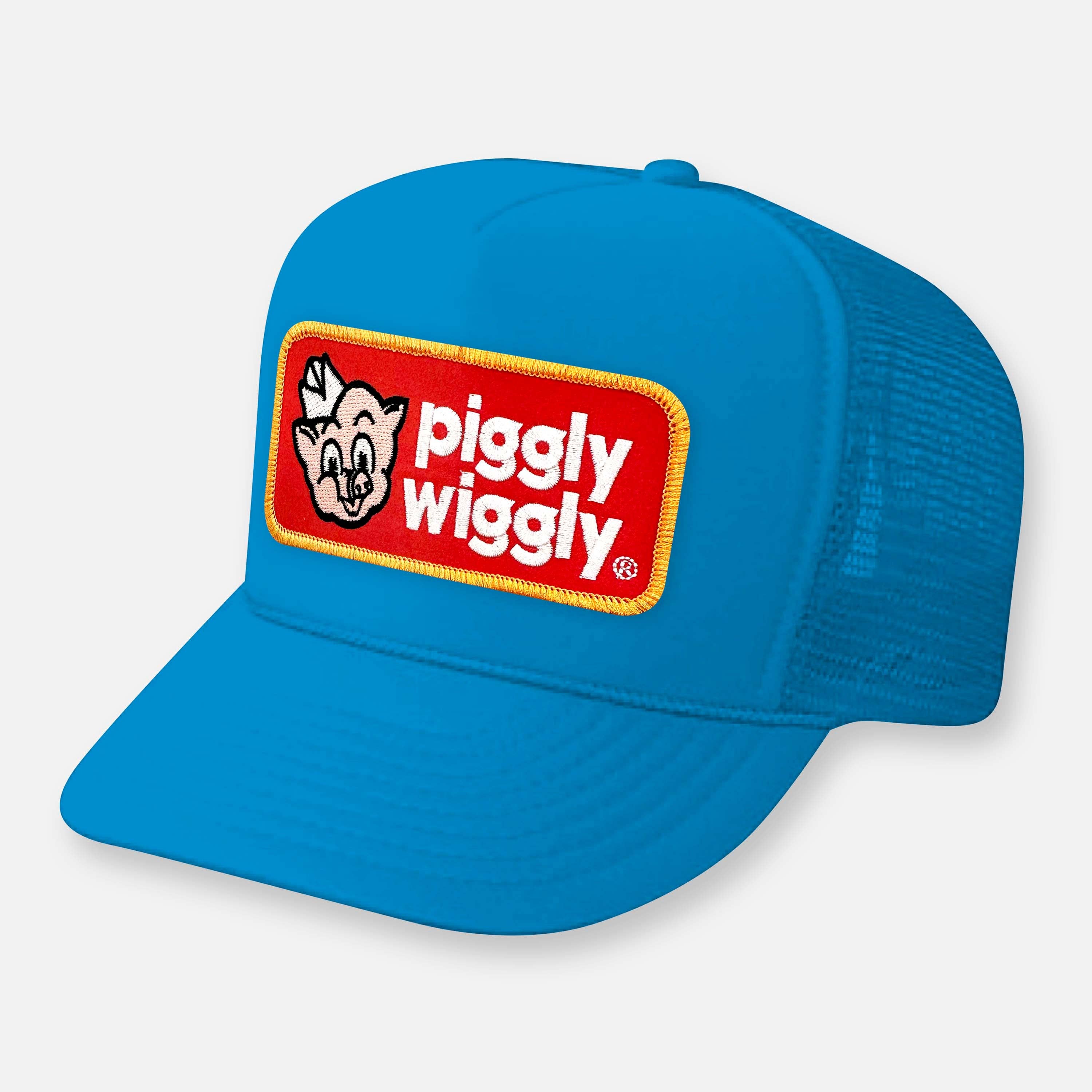 Webig Moto Company - Wholesale Trucker Hat - Men's - PIGGLY WIGGLY CURVED BILL PATCH HAT5
