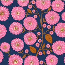 Bandeau immortelle - marine (RTS) pour la vente par Cookie & the Dude