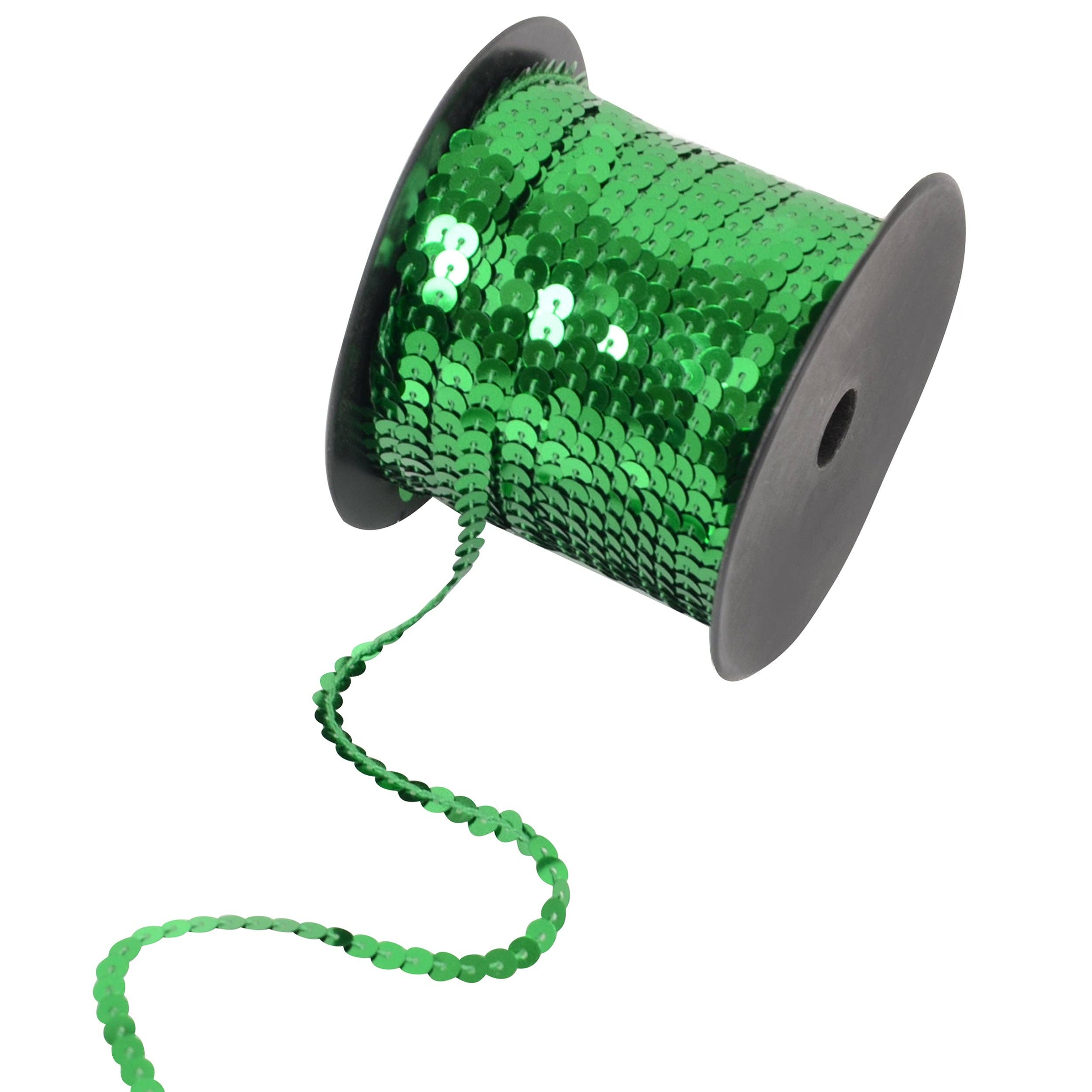 AK Brand - Venta al por mayor Material para manualidades - Tira de Lentejuelas Planas 6mm Lentejuela Metálica Adorno de Lentejuelas3