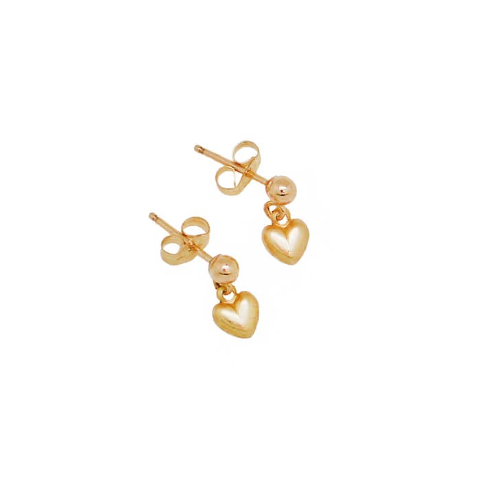 Anna Janelle Jewelry – wholesale Dangle earrings – Heart Drop Stud Earrings3