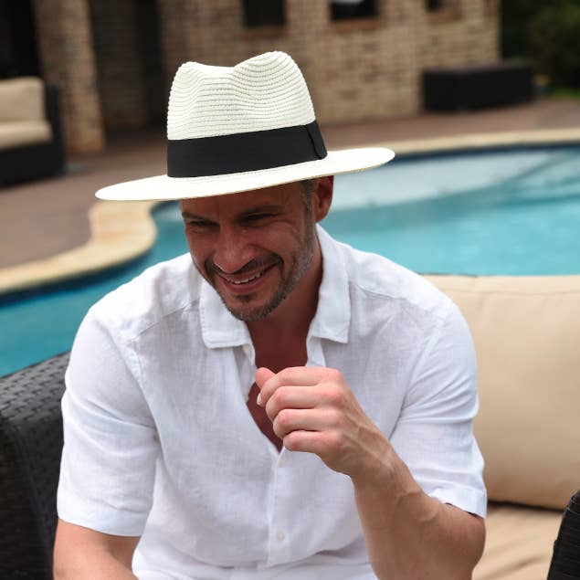 Safari Fedora Straw Hat - Style Sunday Afternoon for wholesale by American Hat Makers