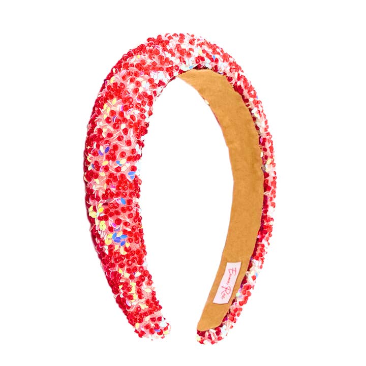 Little Miss Zoe – Engroshandel Pandebånd - Børn – Tykt glitrende pandebånd4