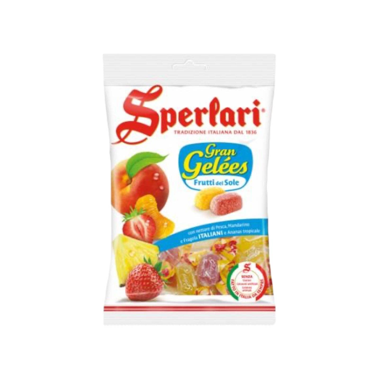 Made in eatalia - Wholesale Gummy - Sperlari Gran Gelées Fruits of The Sun 175g bag0