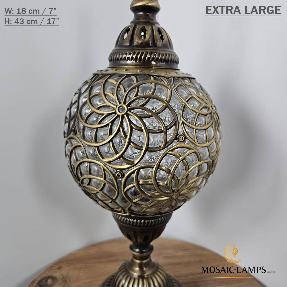 Mosaic Lamps - Wholesale Accent/Desk Lamp - Laser Blown Globe Regular Table Lightings, Desk Lamps, Ottom4