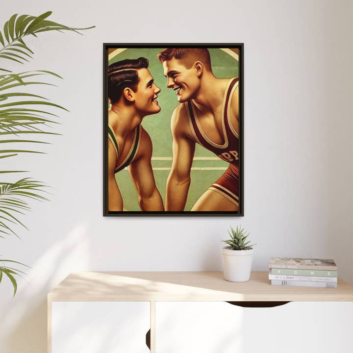 Walt & Pete - Wholesale Art Print - Missing Art Studies - Grant 03134