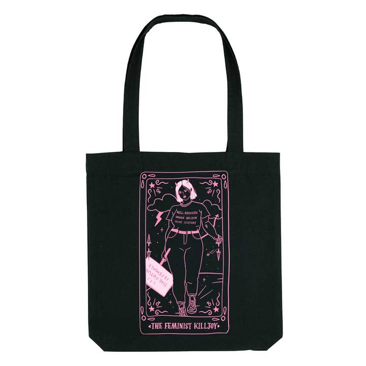 The Spark Company – Engroshandel Tote bag - Dame – Tarot-samling: Den feministiske Killjoy Strong som Helvede Tote Bag