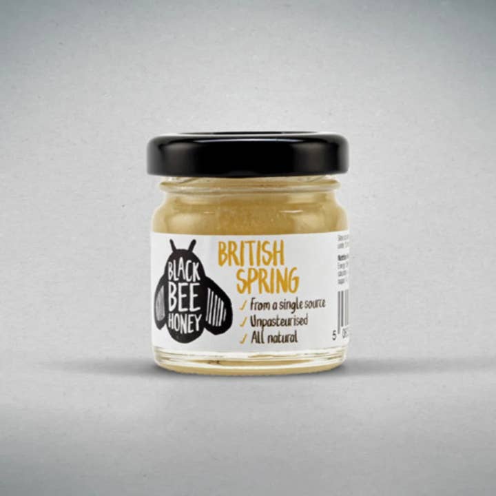 42g British Spring Honey for wholesale by Black Bee Honey