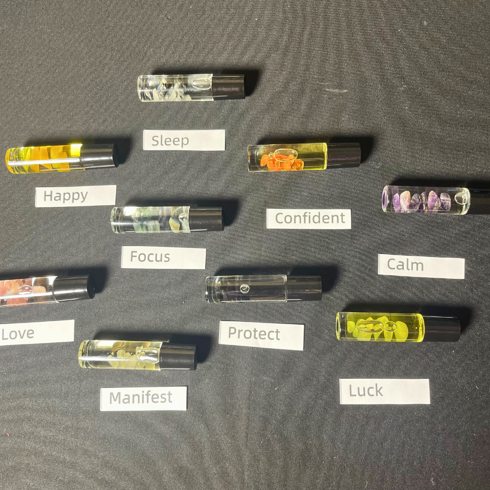 Mystic Showers – Óleo essencial roll-on por atacado – Pronto para Rotular | Rolos de Óleo Essencial de Cristal de Marca Própria11