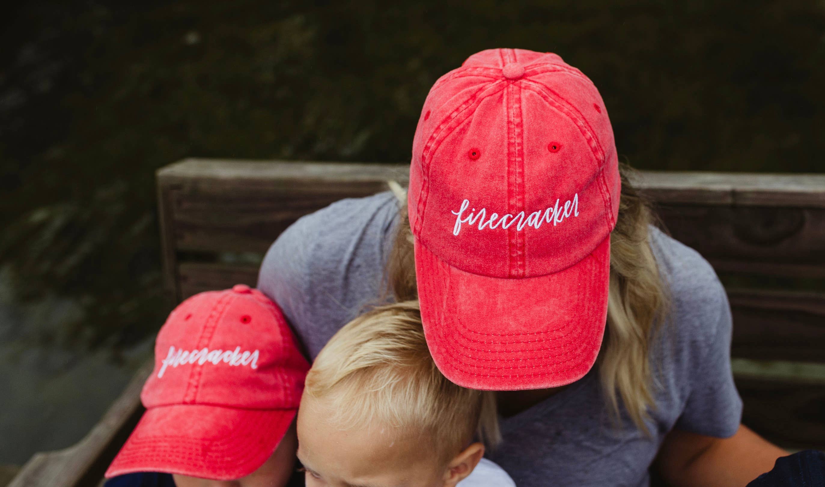 Waves of Grace Letter Co. - Wholesale Baseball Cap - Women's - Firecracker baseball hat4