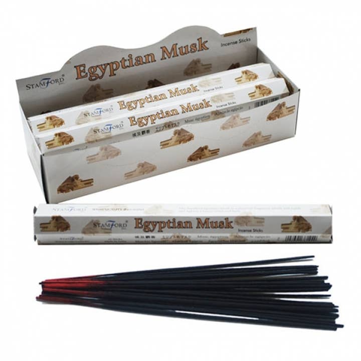 Puckator Ltd - Wholesale Incense - 37144 Stamford Premium Hex Incense Sticks - Egyptian Musk