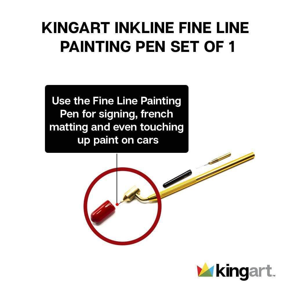 KINGART - Vendita all'ingrosso Penne - Penna per Pittura a Linea Sottile5