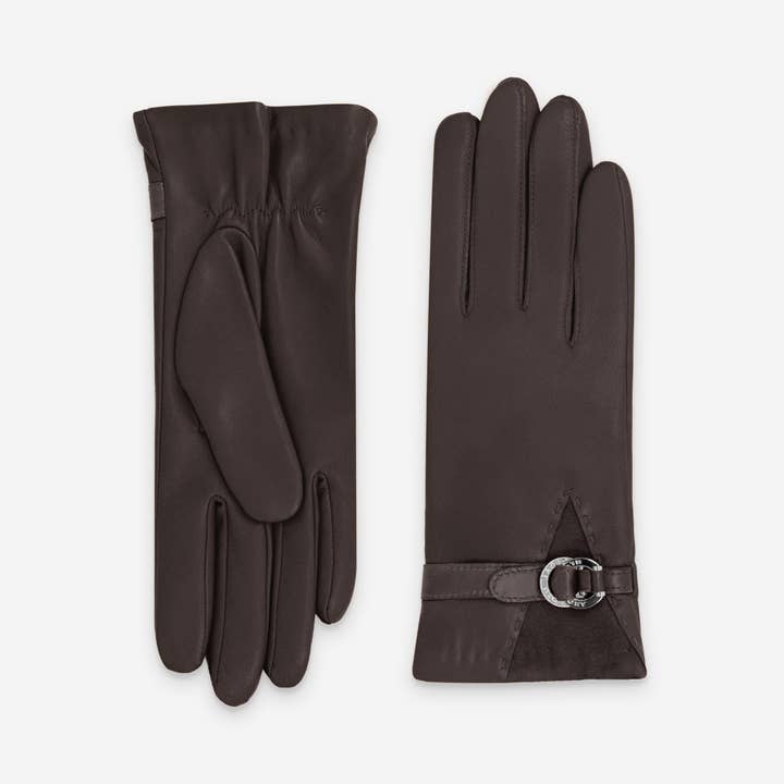 Glove Story - Wholesale Gloves - Women's - Lambskin Leather Gloves–Cashmere,Wool & Nylon Lining–21639CA7
