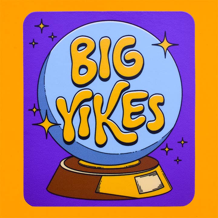 Big Yikes Sticker for wholesale by Retrograde Supply Co.