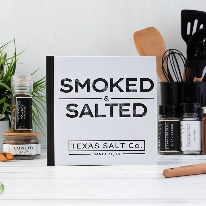 Ahumado y Salado - Libro de Cocina para venta al por mayor de Texas Salt Co
